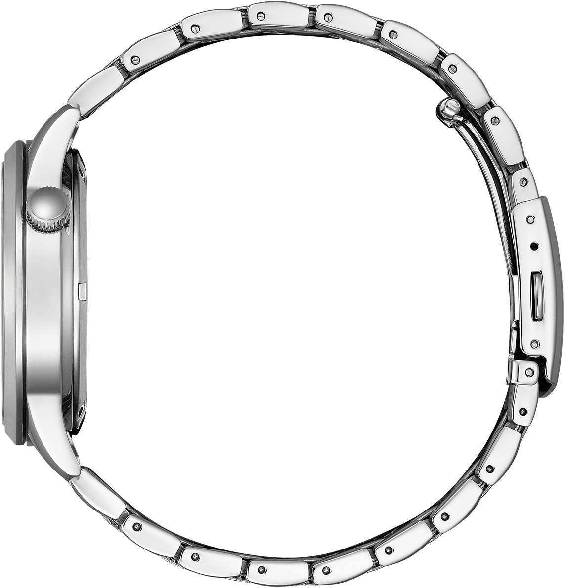 CITIZEN Elegance Automatic White Dial 40mm Silver Stainless Steel Bracelet NH9131-73A - 