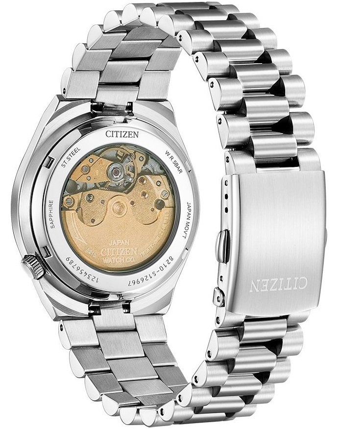 CITIZEN Tsuyosa Collection Automatic 40mm Silver Stainless Steel Bracelet NJ0150-81E - 5