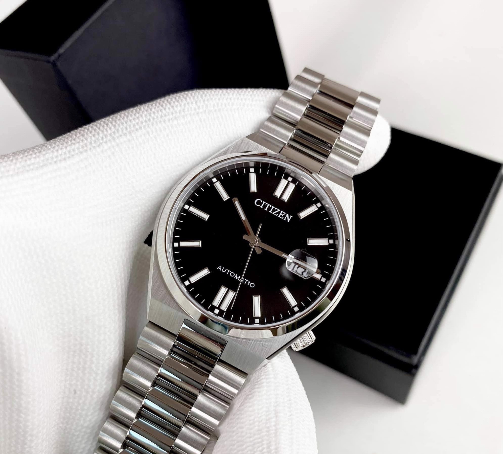 CITIZEN Tsuyosa Collection Automatic 40mm Silver Stainless Steel Bracelet NJ0150-81E - 6