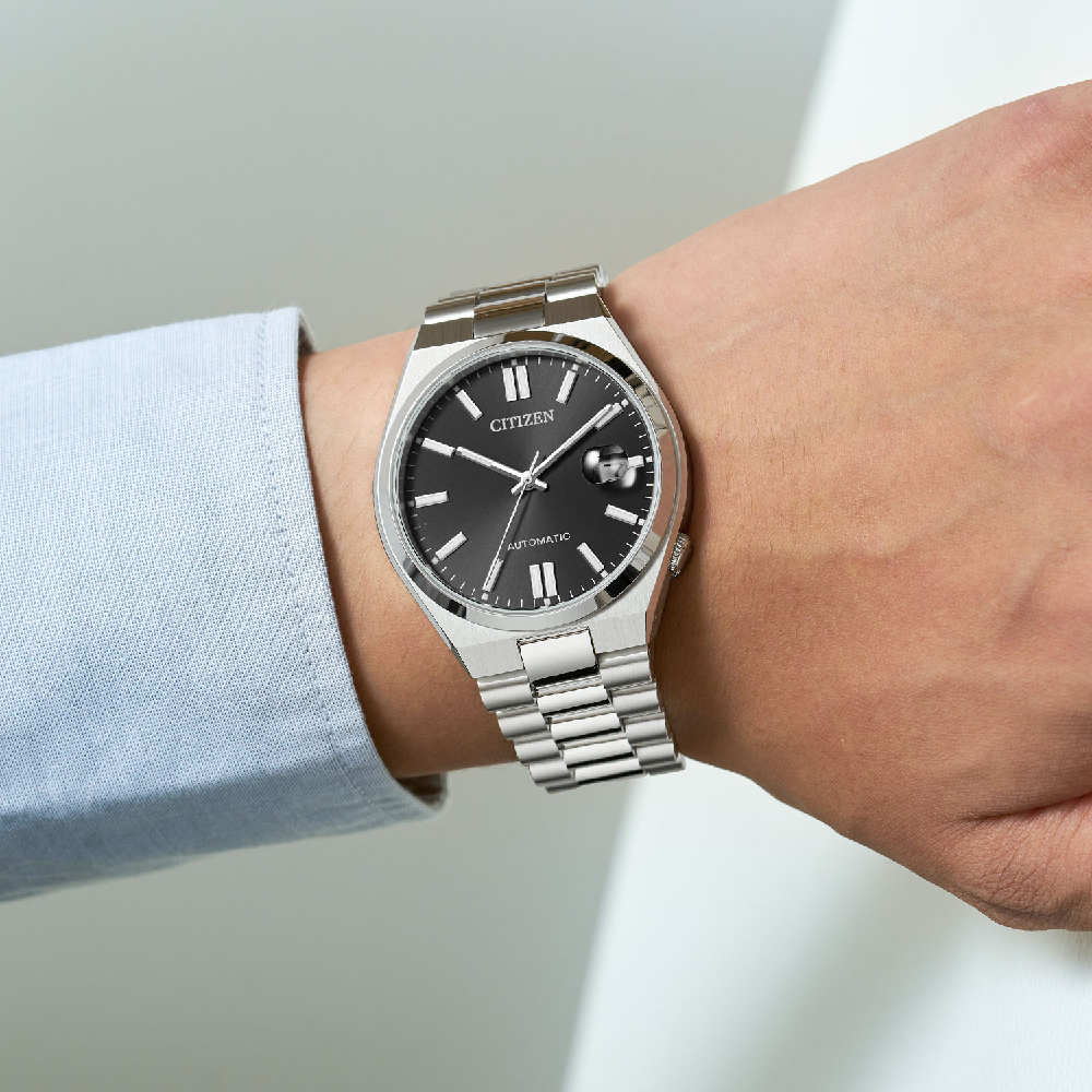 CITIZEN Tsuyosa Collection Automatic 40mm Silver Stainless Steel Bracelet NJ0150-81E - 