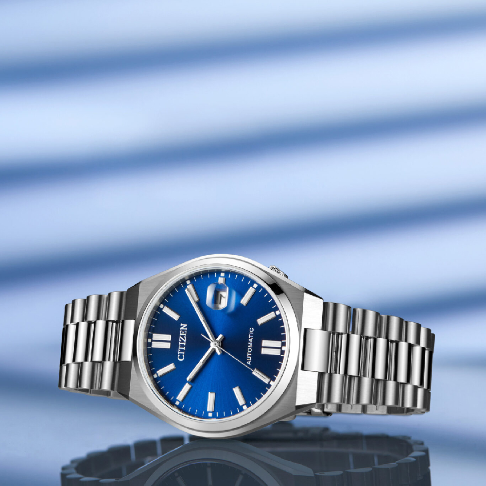 CITIZEN Tsuyosa Collection Automatic 40mm Silver Stainless Steel Bracelet NJ0150-81L - 6