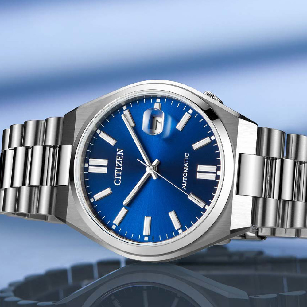 CITIZEN Tsuyosa Collection Automatic 40mm Silver Stainless Steel Bracelet NJ0150-81L - 7