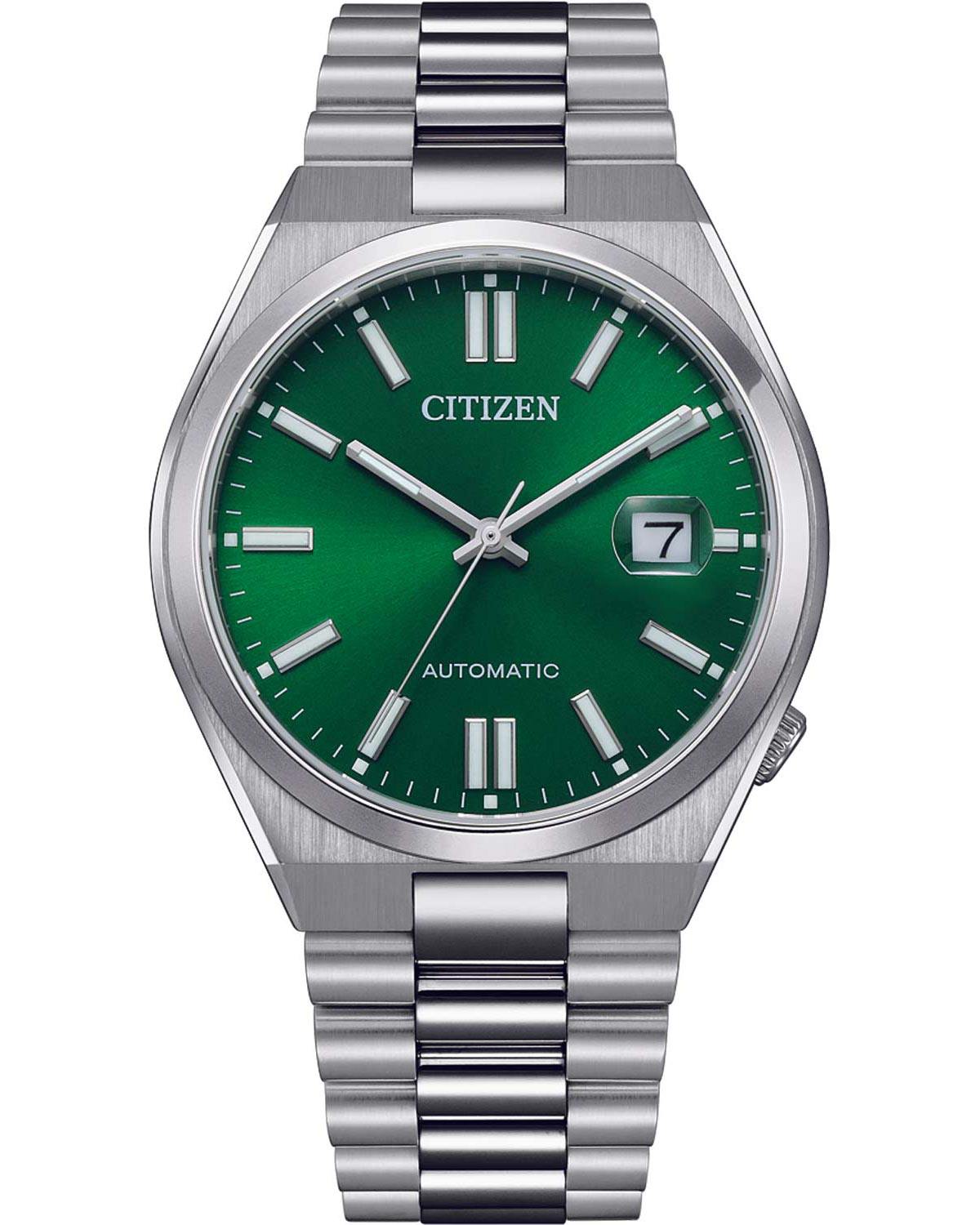 CITIZEN Tsuyosa Collection Automatic 40mm Silver Stainless Steel Bracelet NJ0150-81X - 