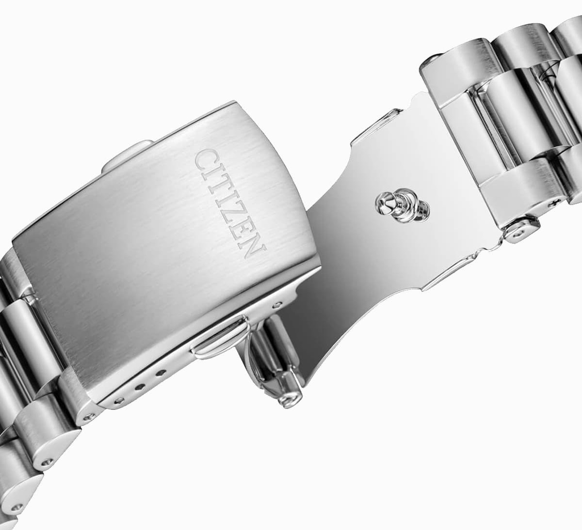 CITIZEN Tsuyosa Collection Automatic Light Blue Dial 40mm Silver Stainless Steel Bracelet NJ0151-88M - 5
