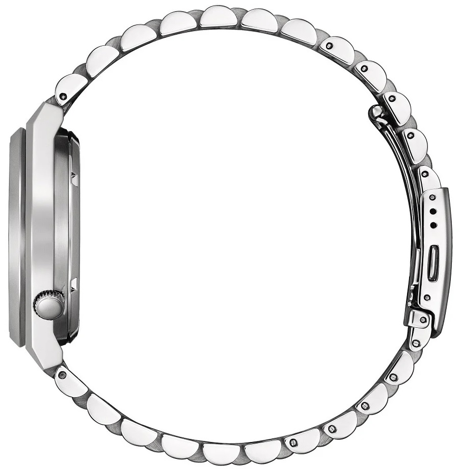 CITIZEN Tsuyosa Collection Automatic Green Camo Dial 40mm Silver Stainless Steel Bracelet NJ0159-86X - 3