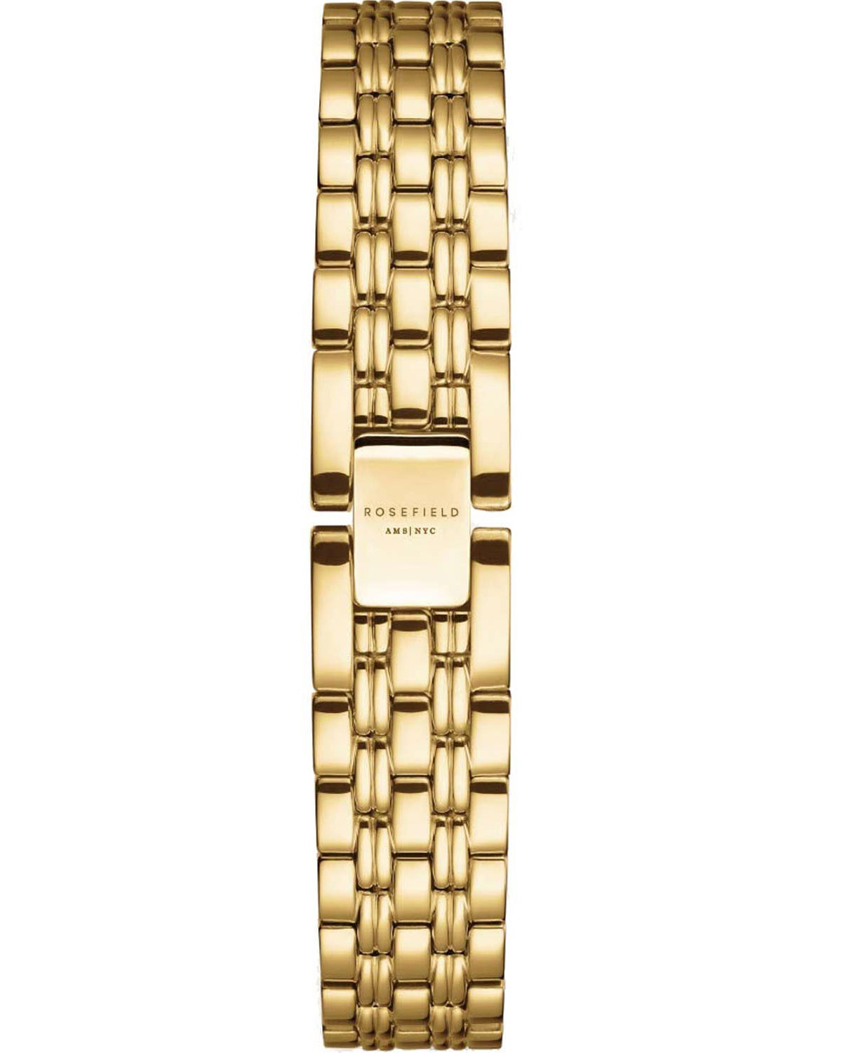 ROSEFIELD The Octagon XS Emerald Dial 19.5 x 24mm Gold Stainless Steel Bracelet OEGSG-O79 - 5