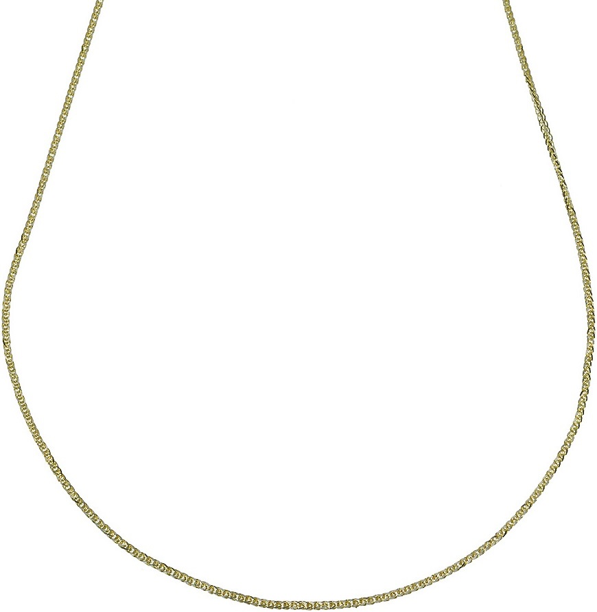 ΑΛΥΣΙΔΑ Λαιμού Palmie Masif #2 Κ14 50cm Κίτρινο & Λευκό Χρυσό PAL35D-50 - 3