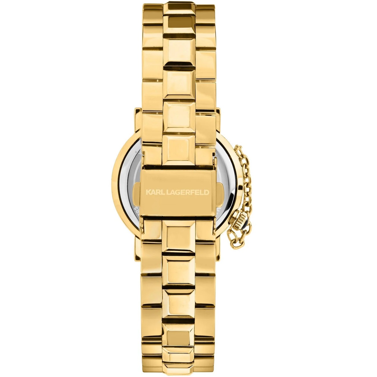 KARL LAGERFELD Crystals Gold Dial 33mm Gold-Plated Stainless Steel R0553100503 - 4