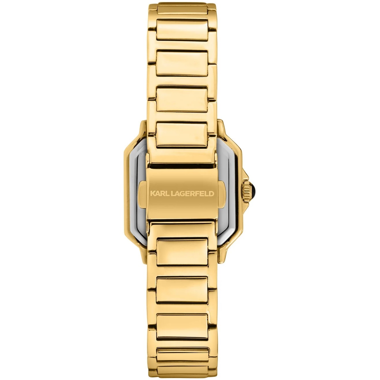 KARL LAGERFELD Square Classics White Dial 33 x 27.8 mm Gold-Plated Stainless Steel R0553102505 - 4