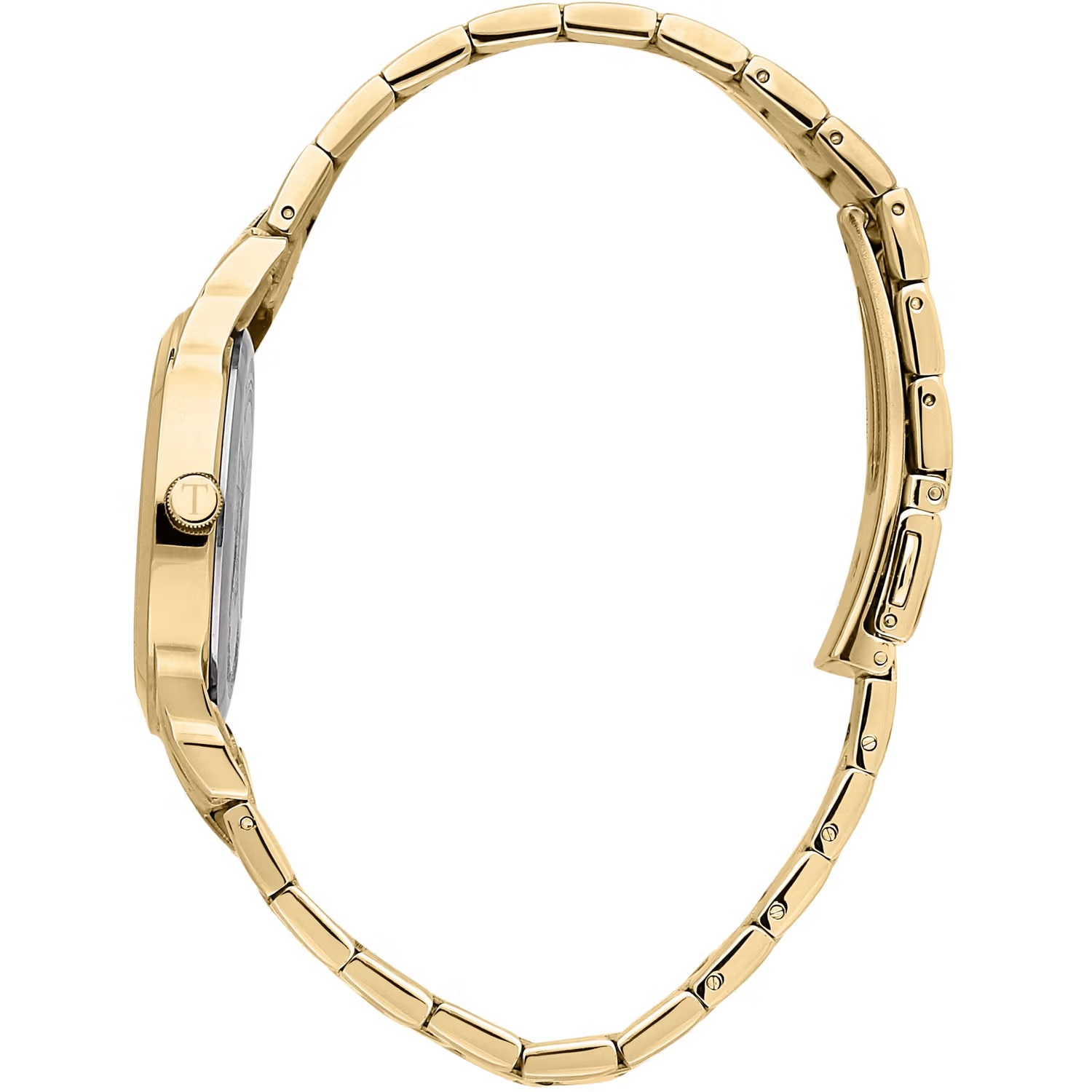 TRUSSARDI T-Bent 32mm Gold Stainless Steel Bracelet R2453141507 - 4