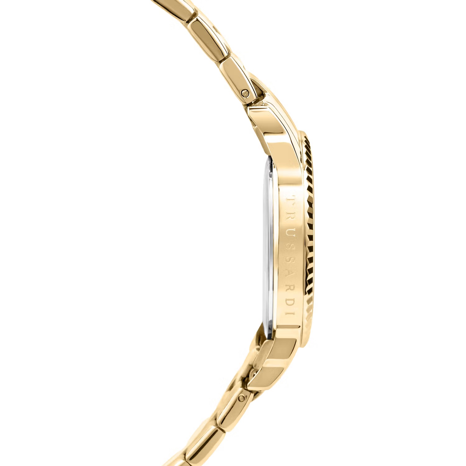 TRUSSARDI T-Bent 32mm Gold Stainless Steel Bracelet R2453144504 - 3