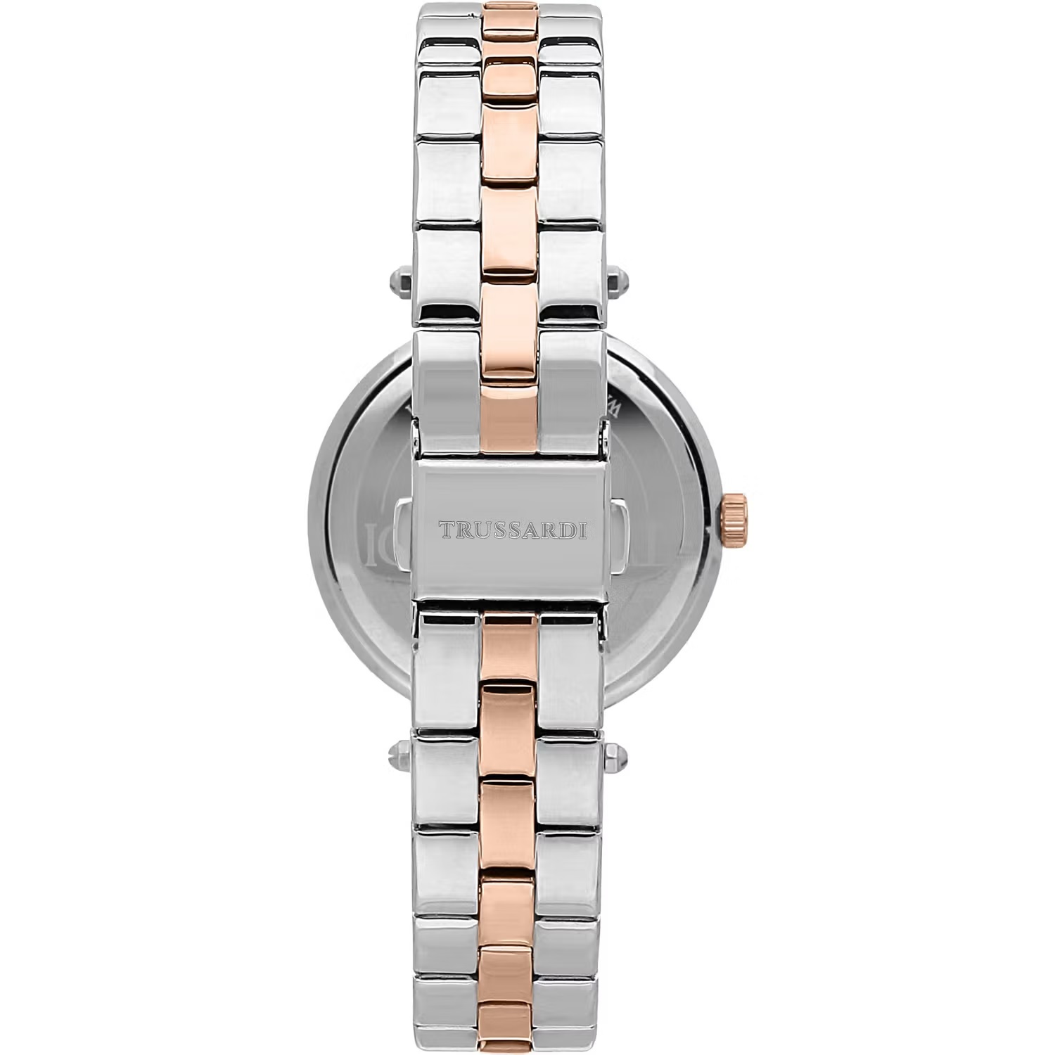 TRUSSARDI T-Shiny 34mm Silver & Rose Gold Stainless Steel Bracelet R2453145516 - 5