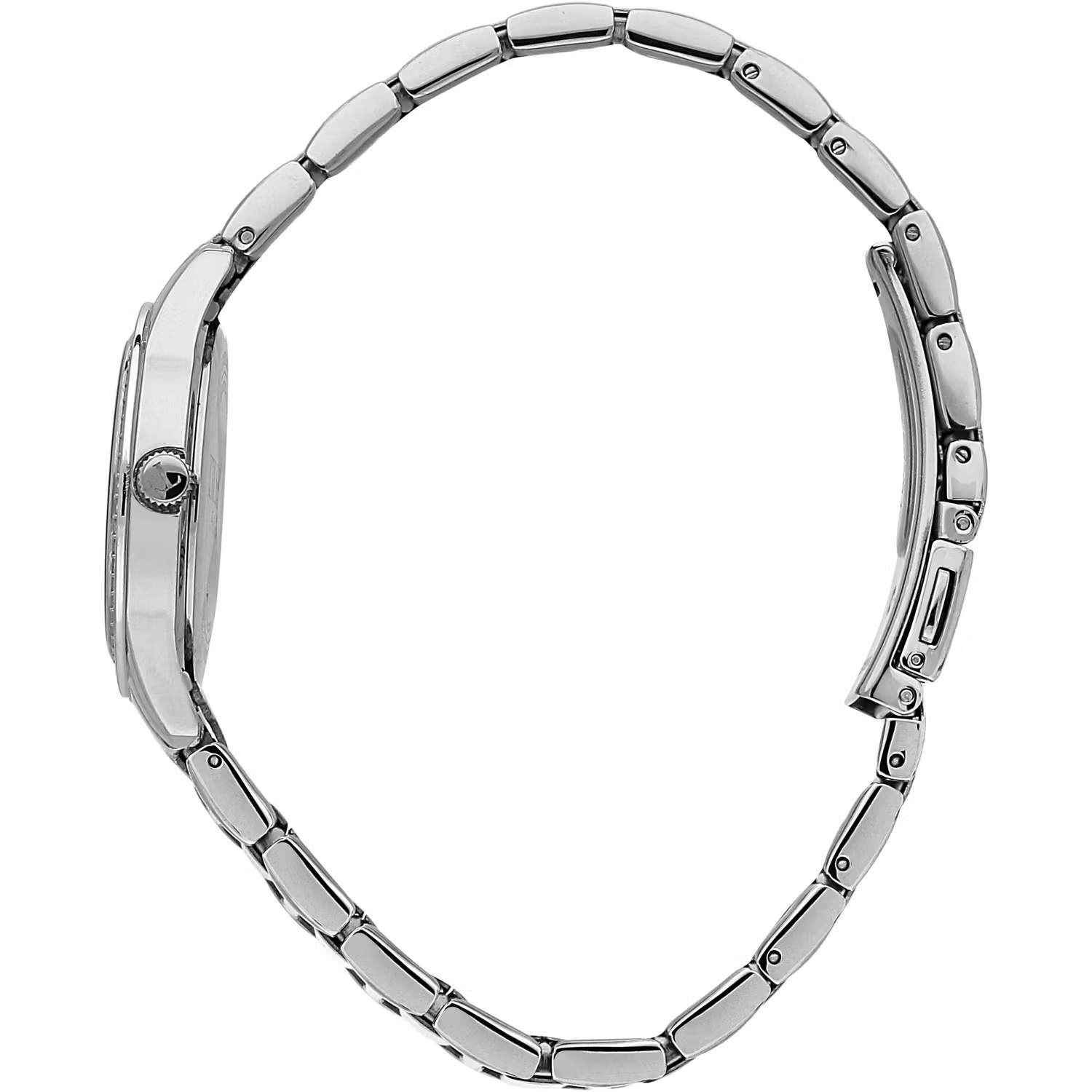 TRUSSARDI T-Sky Crystals 30mm Silver Stainless Steel Bracelet R2453151505 - 4