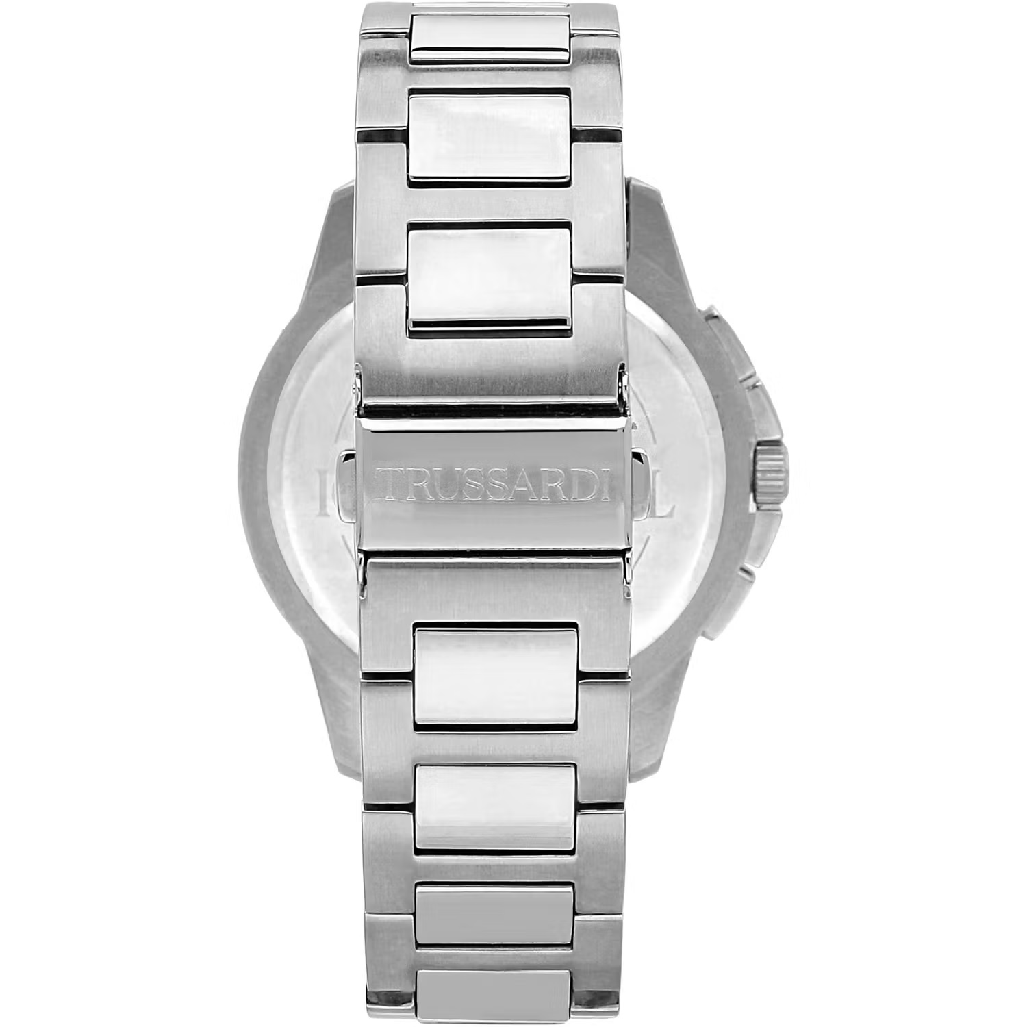 TRUSSARDI T-Hawk Chronograph Black Dial 44mm Silver Stainless Steel Bracelet R2453153004 - 5