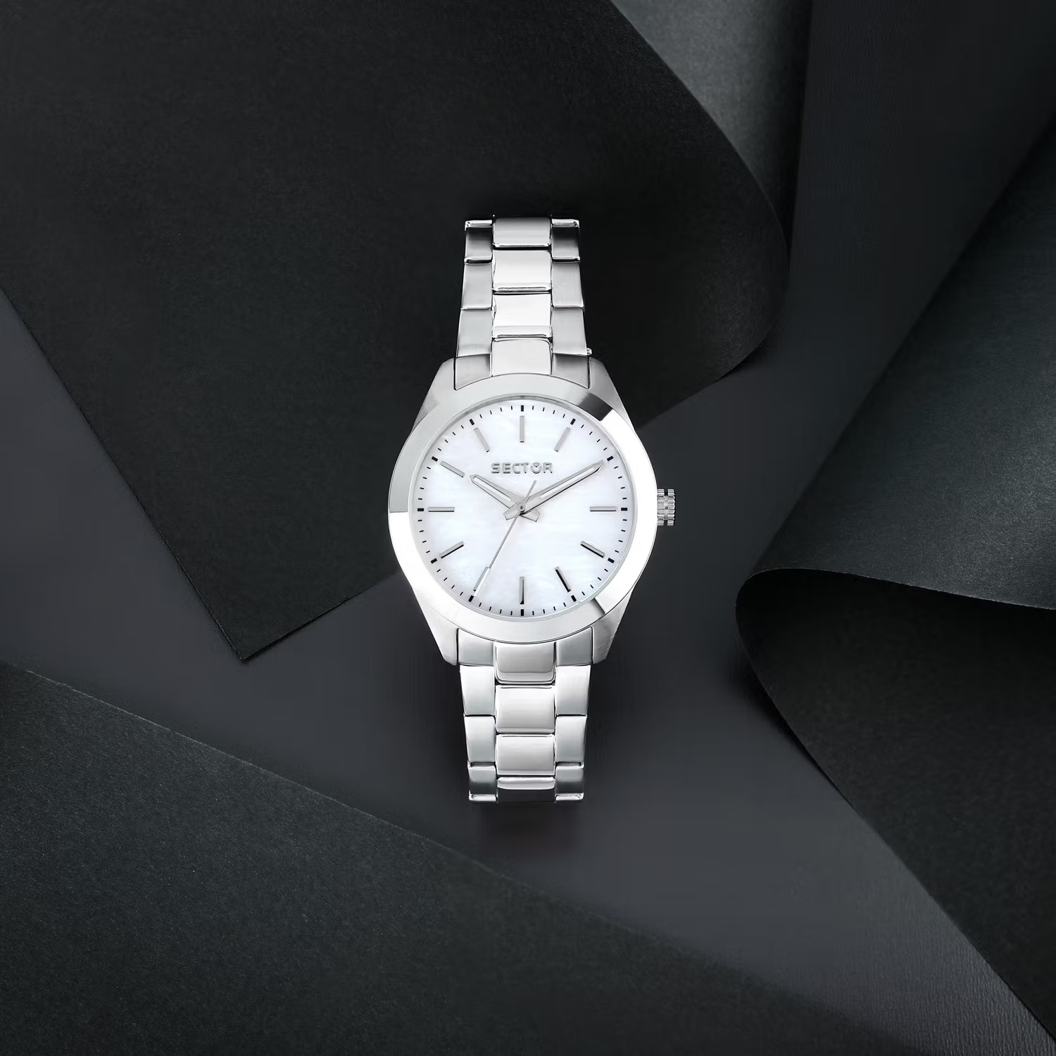 SECTOR 120 36mm Silver Stainless Steel Bracelet R3253588522 - 6
