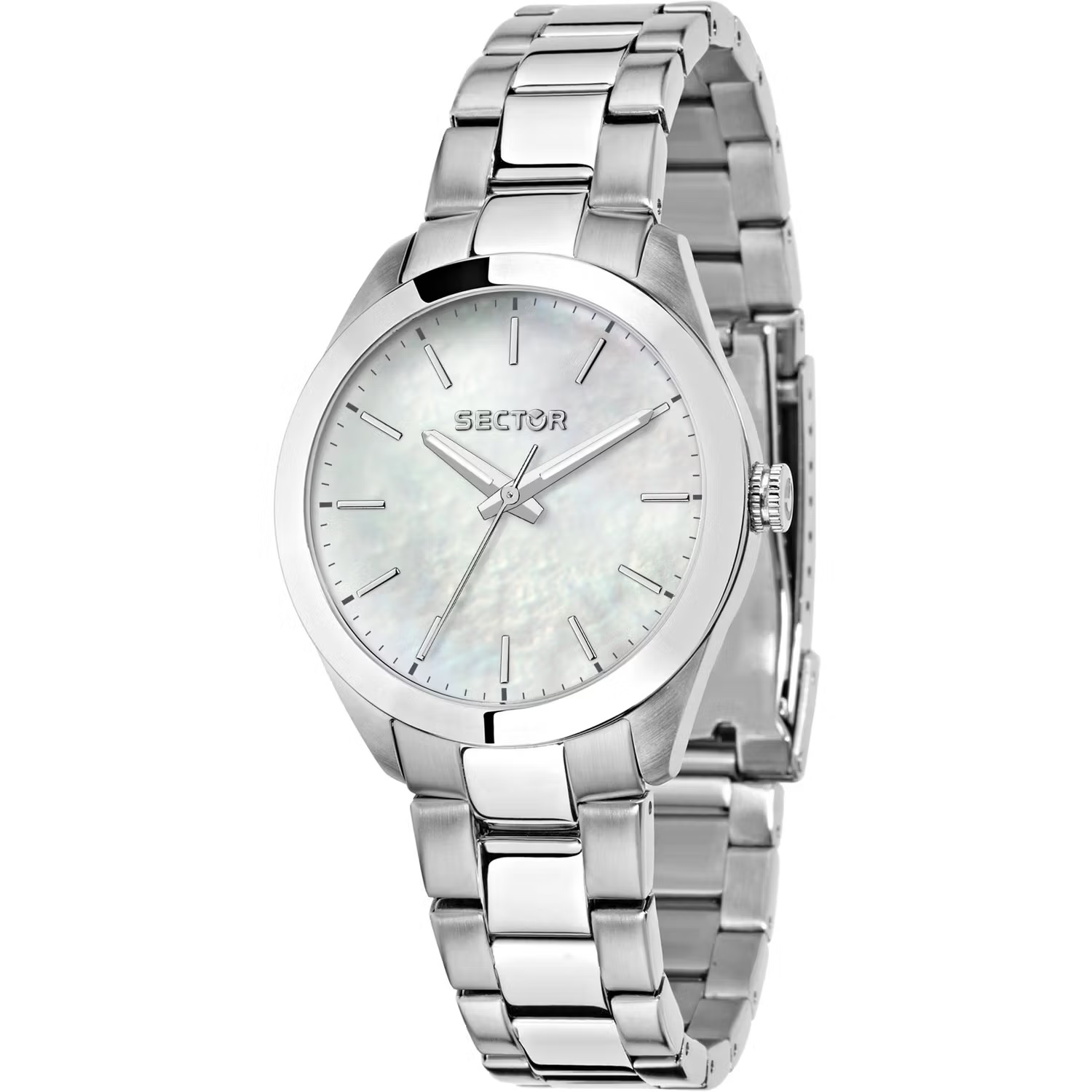 SECTOR 120 36mm Silver Stainless Steel Bracelet R3253588522 - 1