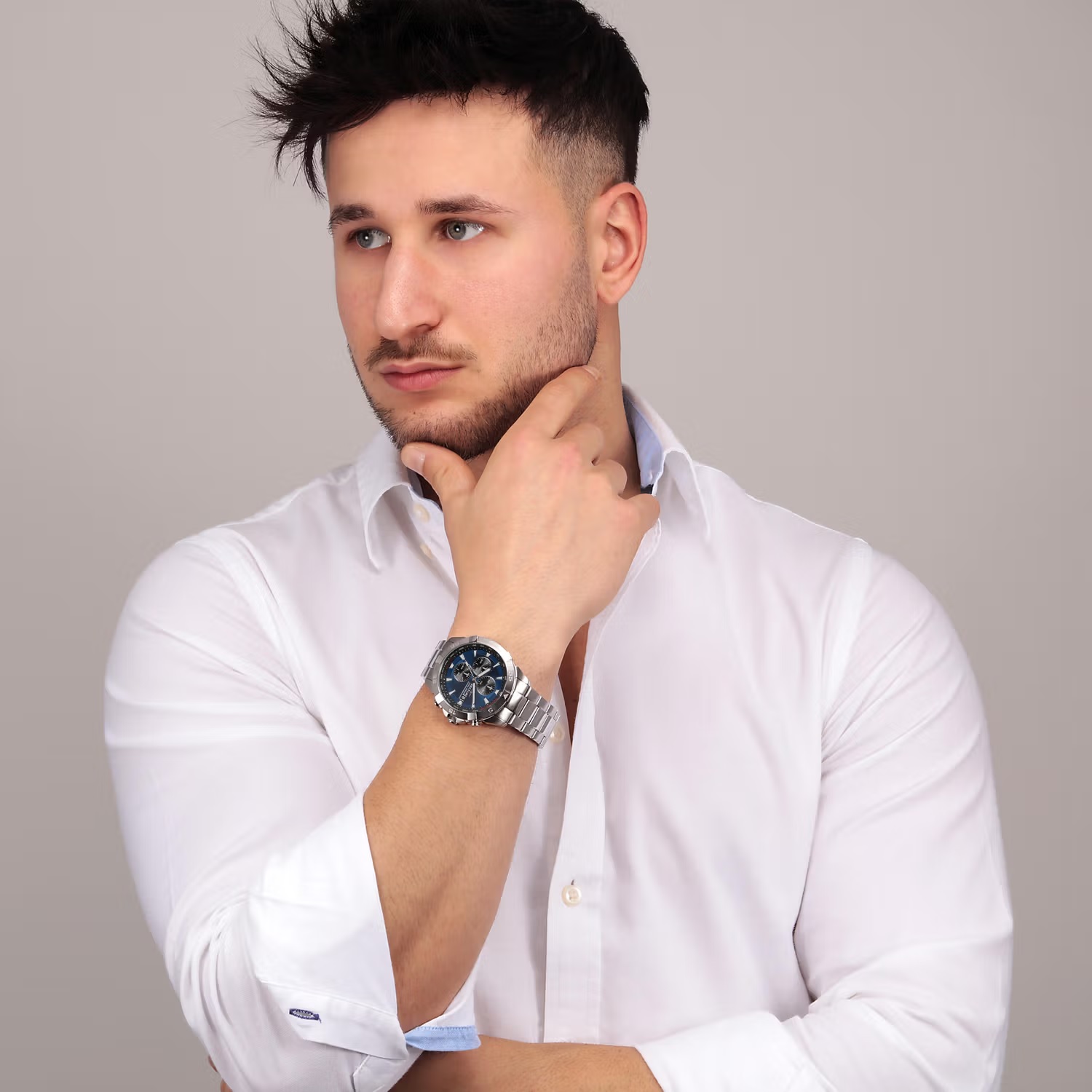 SECTOR ADV2500 Chronograph 43mm Silver Stainless Steel Bracelet R3273643004 - 6