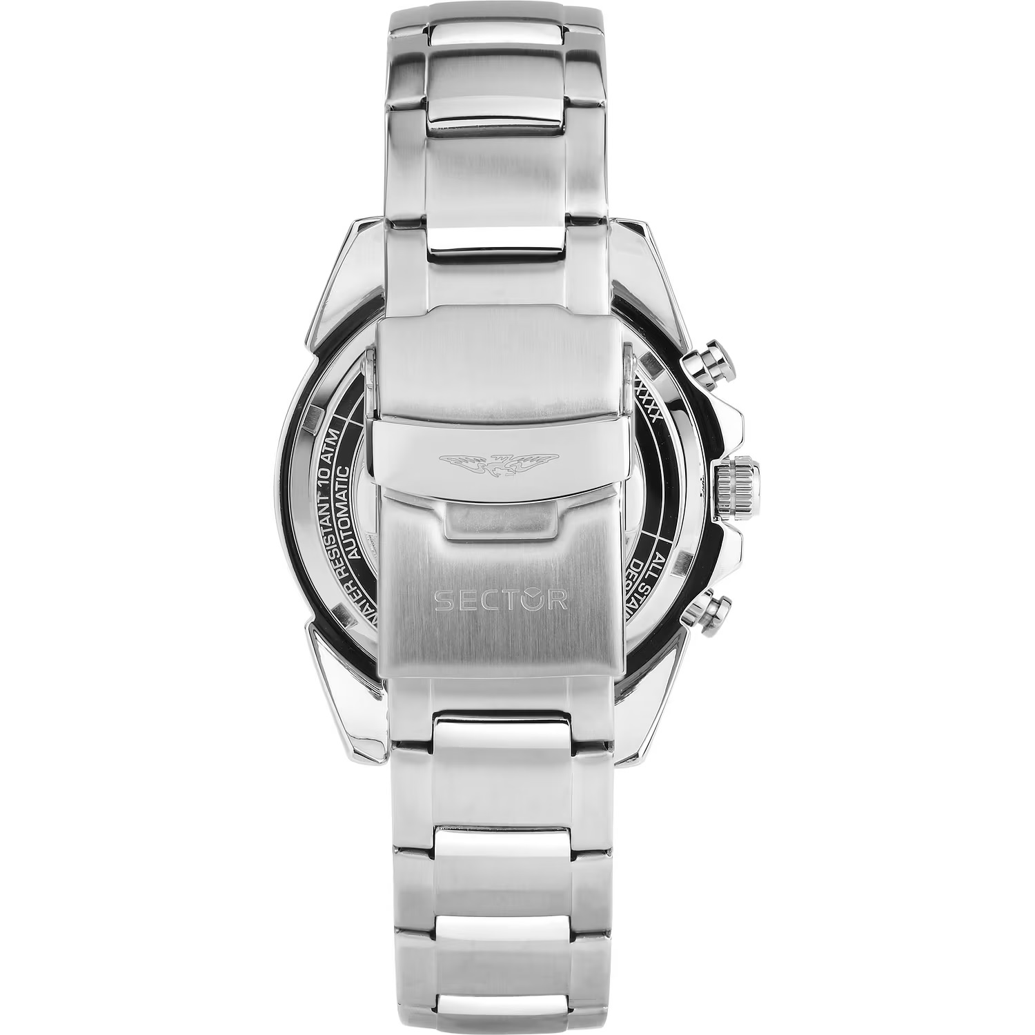 SECTOR 450 Chronograph Blue Dial 43mm Silver Stainless Steel Bracelet R3273776009 - 4