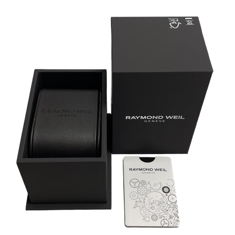 RAYMOND WEIL Freelancer Open Aperture Automatic Grey Dial 42.5mm Two Tone Gold Stainless Steel Bracelet 2781-STP-60051 - 5