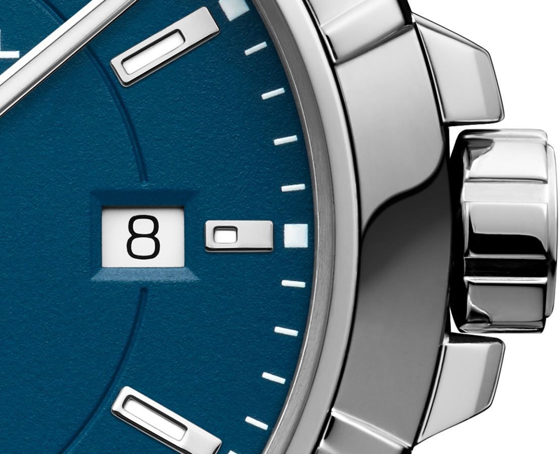 RAYMOND WEIL Tango Blue Dial 41mm Silver Stainless Steel Bracelet 8160-ST-50041 - 