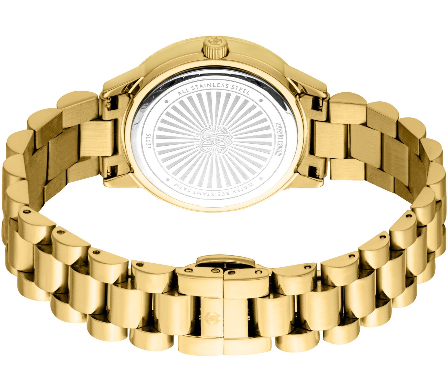 ROBERTO CAVALLI Core Gift Set Gold Dial 32mm Gold Stainless Steel Bracelet RC5L037M2025 - 3