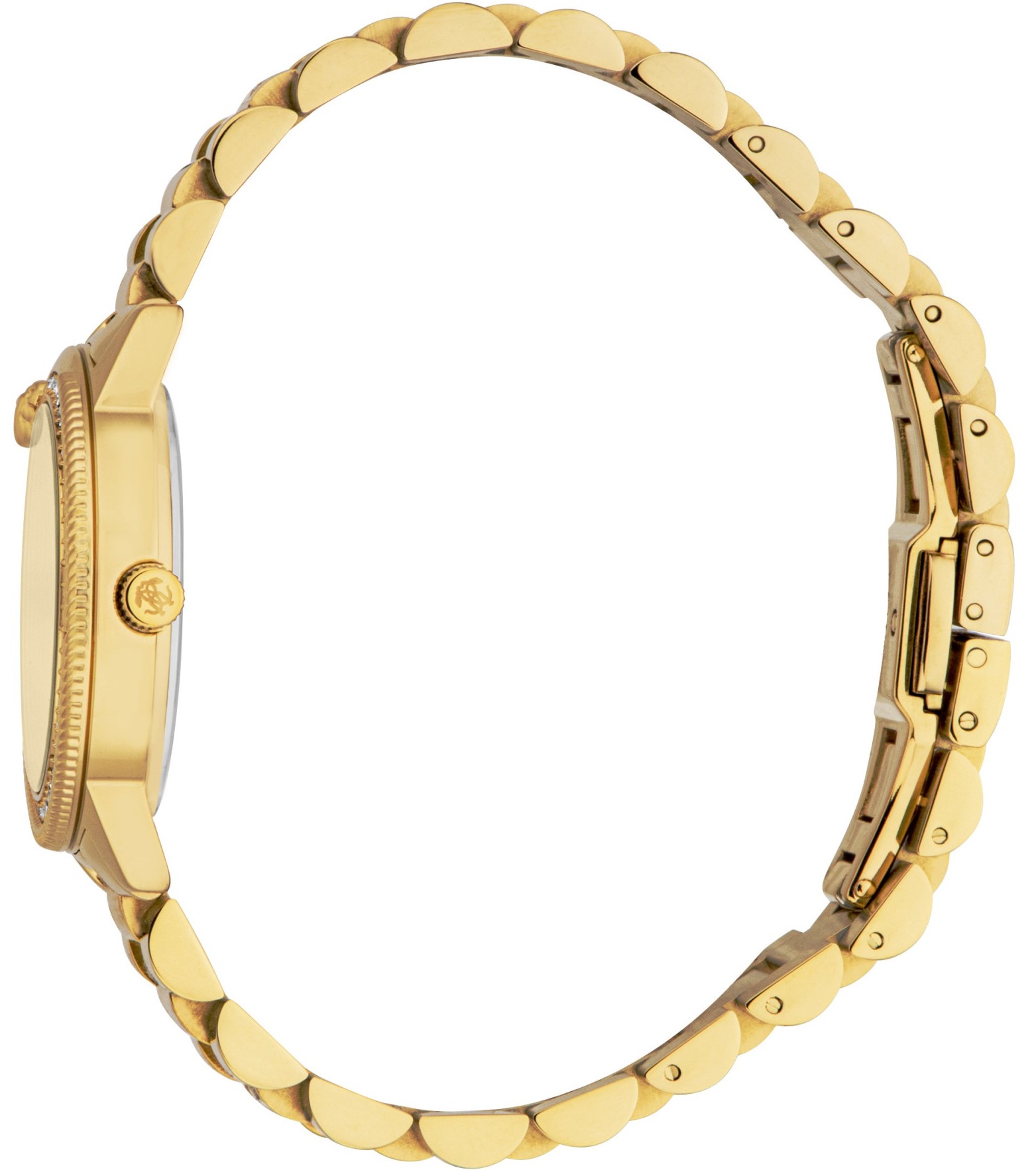 ROBERTO CAVALLI Core Gift Set Gold Dial 32mm Gold Stainless Steel Bracelet RC5L037M2025 - 