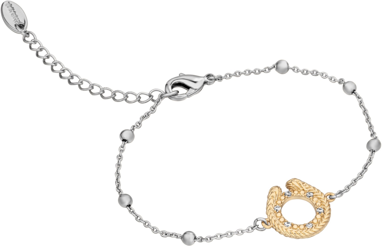 ROBERTO CAVALLI Core Gift Set Silver Dial 32mm Two Tone Gold Stainless Steel Bracelet RC5L037M2055 - 4