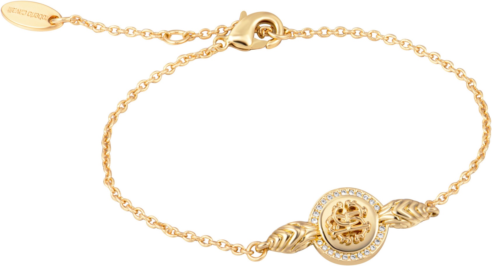 ROBERTO CAVALLI Snake Core Mini Silver Dial 26mm Gold Stainless Steel Bracelet Gift Set RC5L096M0025 - 3