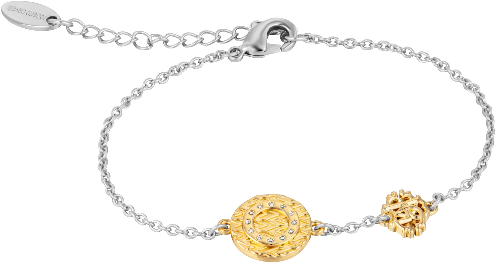 ROBERTO CAVALLI Core Gift Set Gold Dial 32mm Two Tone Gold Stainless Steel Bracelet RC5L111M0055 - 4
