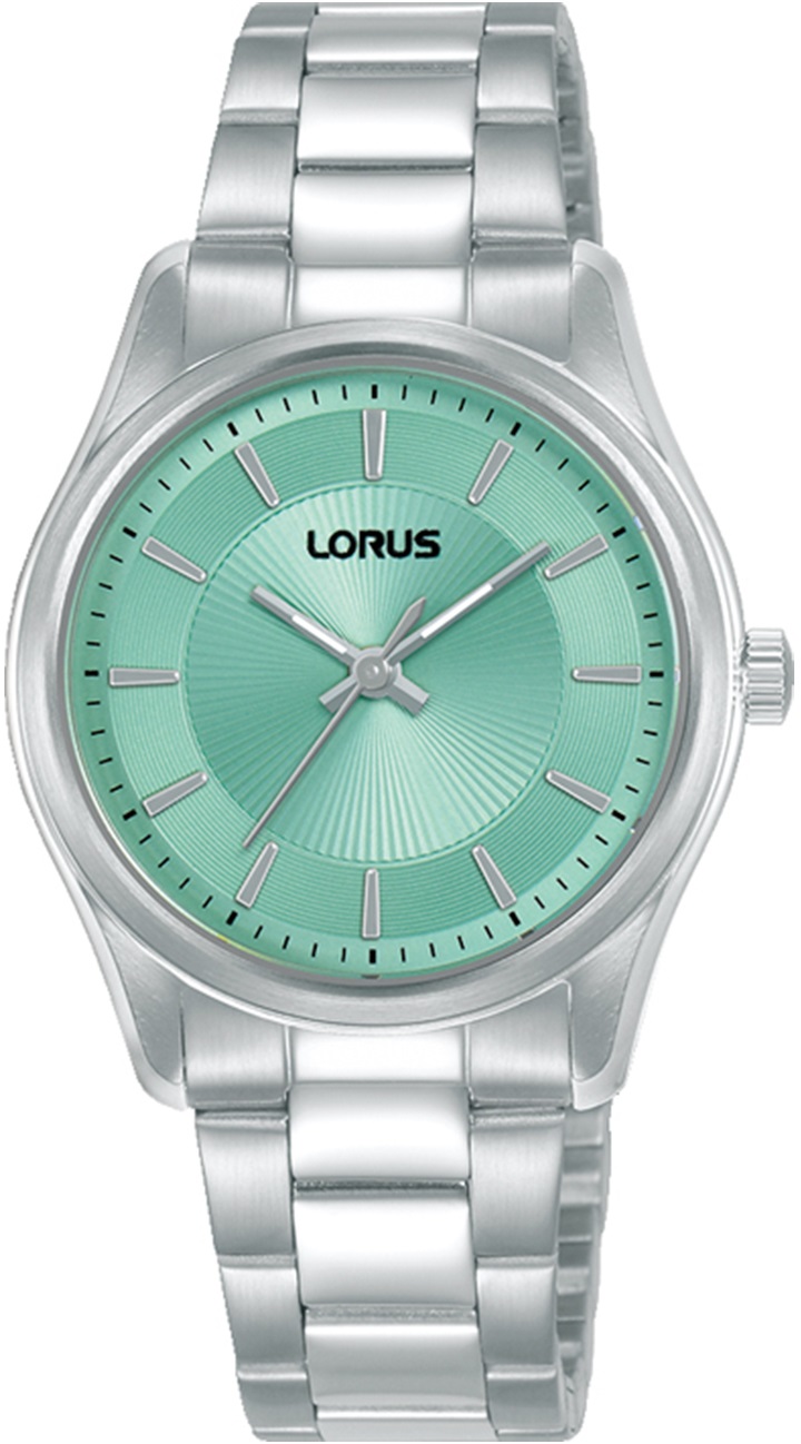 LORUS Lady's Classic Turquoise Dial 31mm Silver Stainless Steel Bracelet RG247XX9 - 