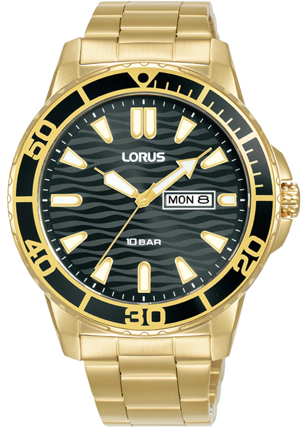 LORUS Sports Gent's 42mm Gold Stainless Steel Bracelet RH362AX9F - 1