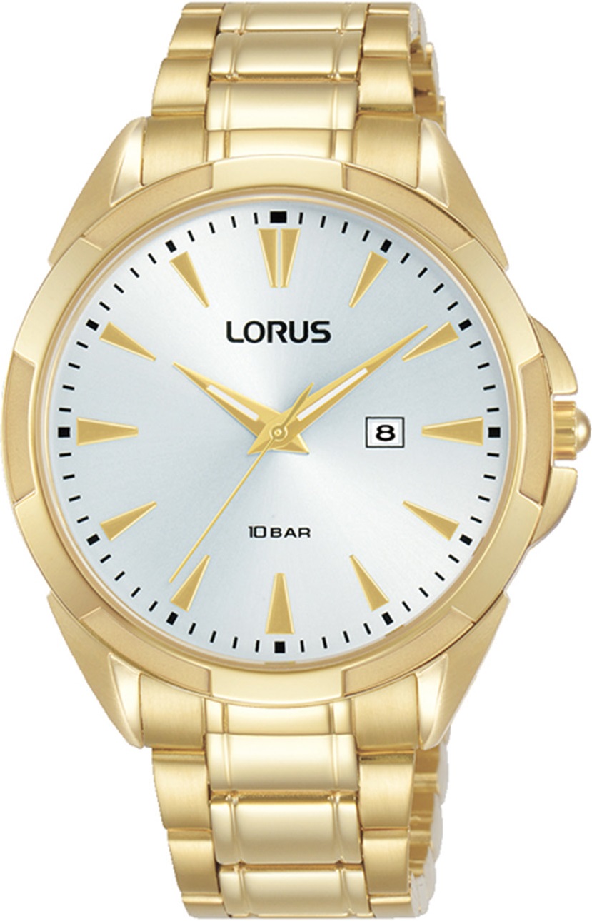 LORUS Sport Lady's Silver Dial 36mm Gold Stainless Steel Bracelet RJ262BX9 - 1