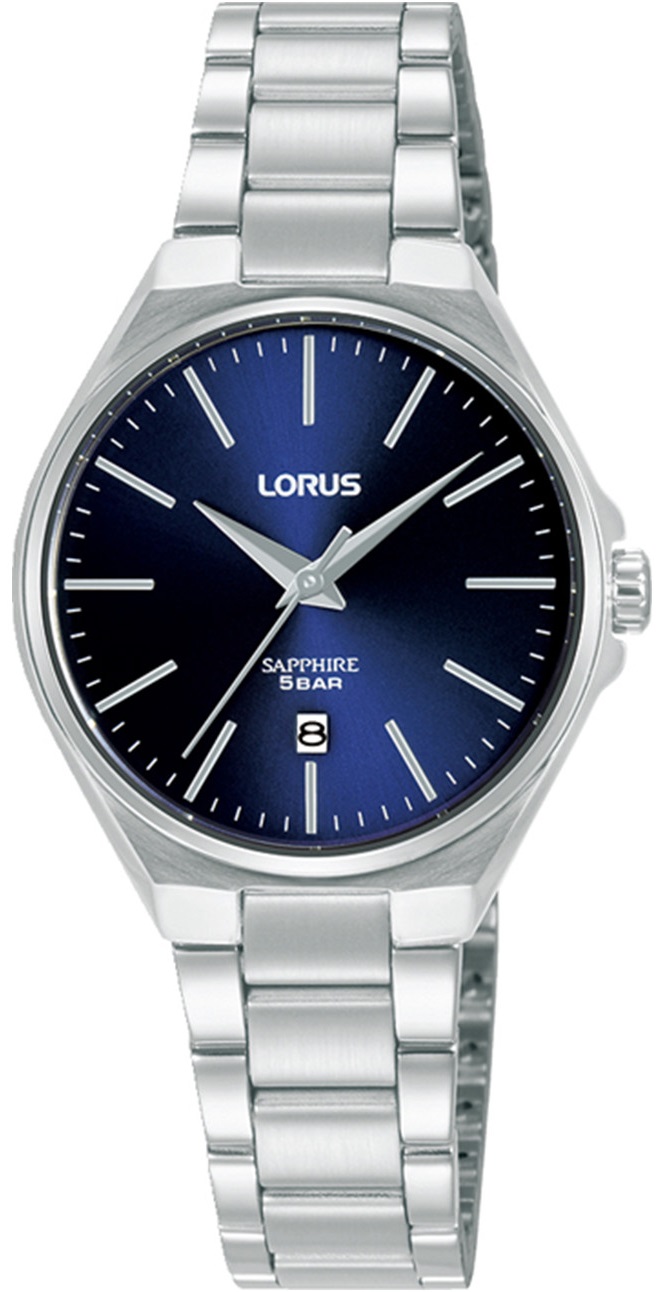 LORUS Lady's Urban Blue Dial 28mm Silver Stainless Steel Bracelet RJ267BX9 - 