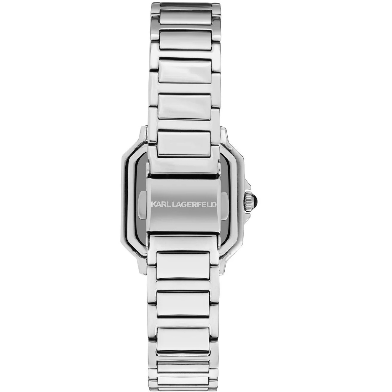 KARL LAGERFELD Square Classics Crystals White Dial 33 x 27.8 mm Stainless Steel RO553102503 - 4