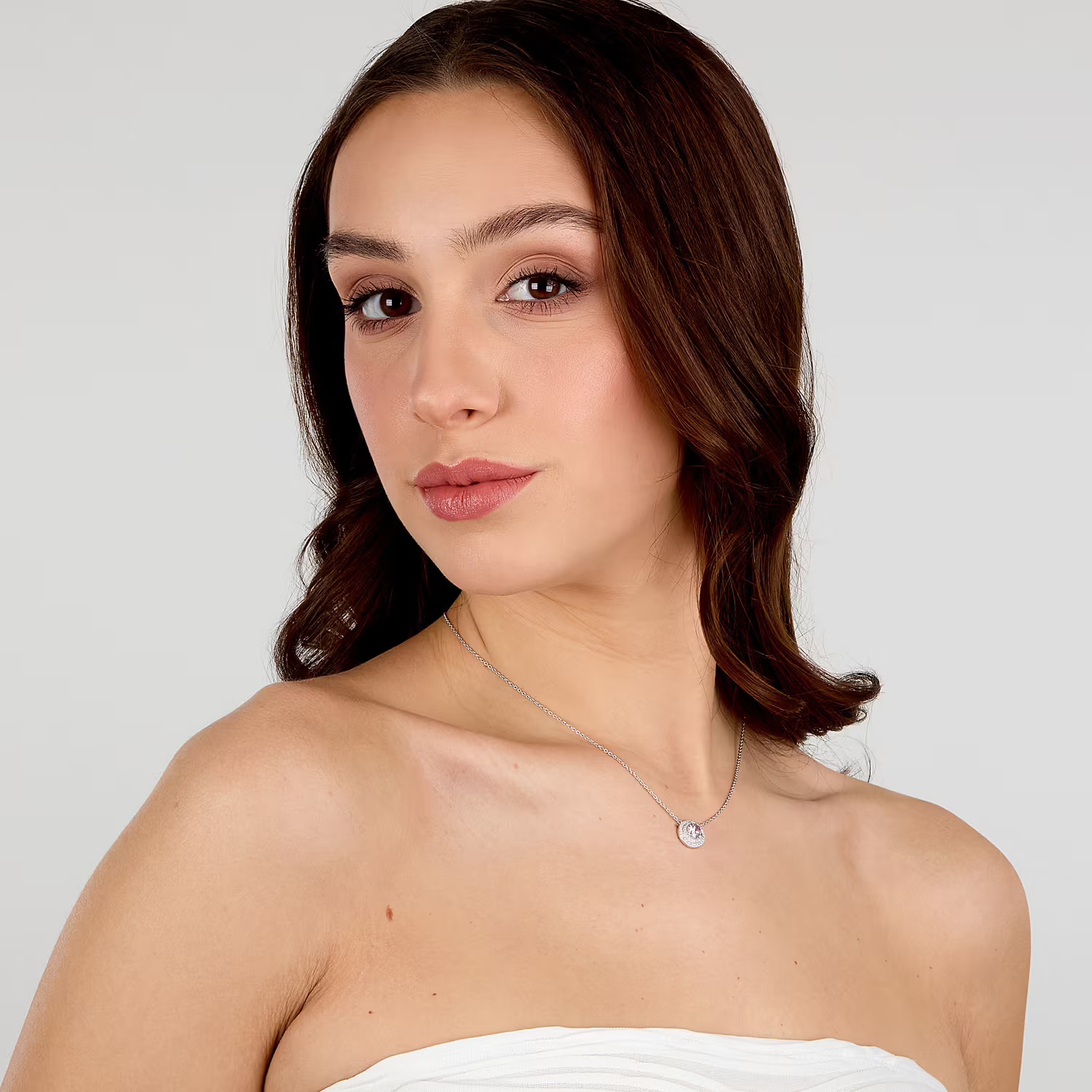 NECKLACE Rosette MORELLATO Tesori Silver 925° with Zircon Stones SAIW270 - 4