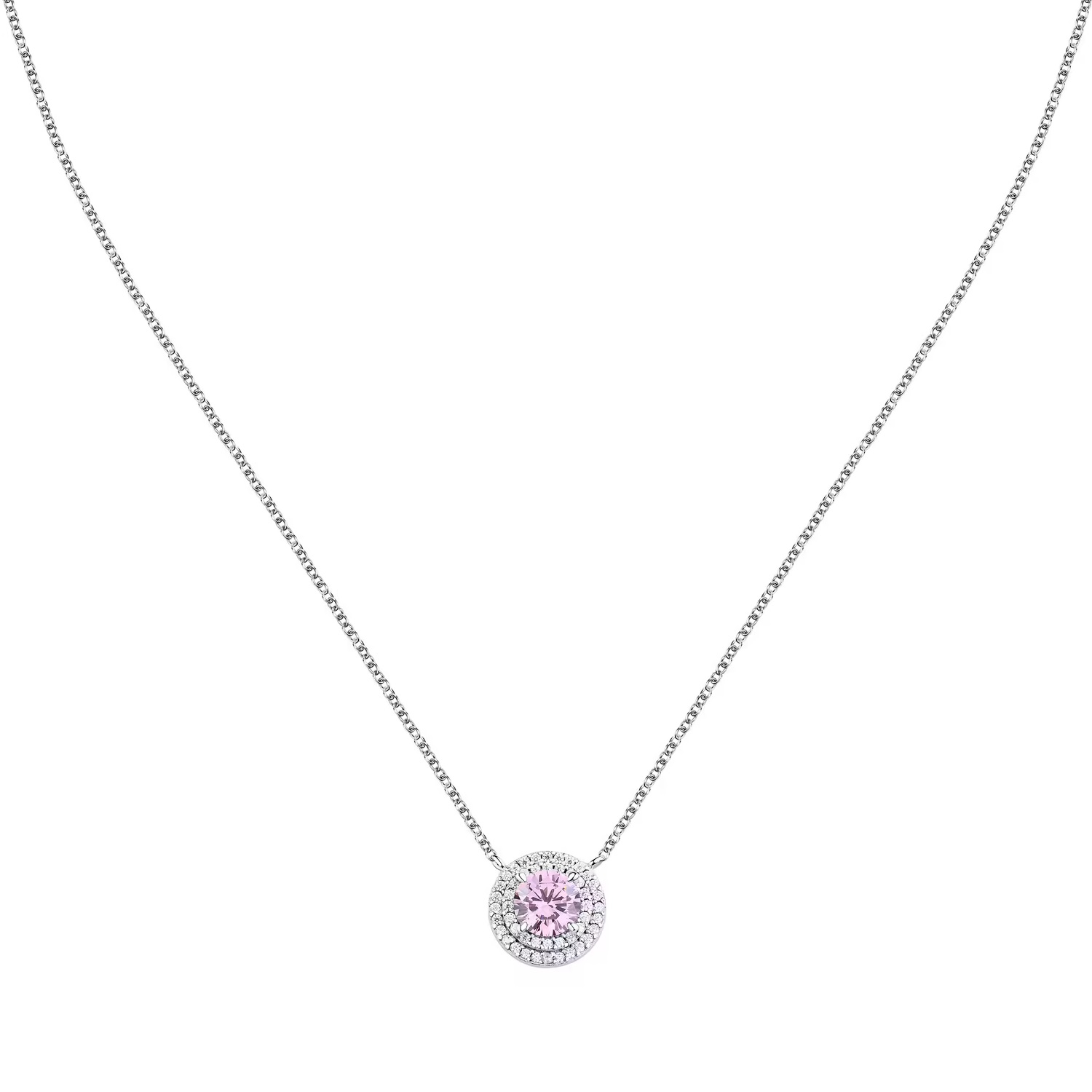 NECKLACE Rosette MORELLATO Tesori Silver 925° with Zircon Stones SAIW270 - 