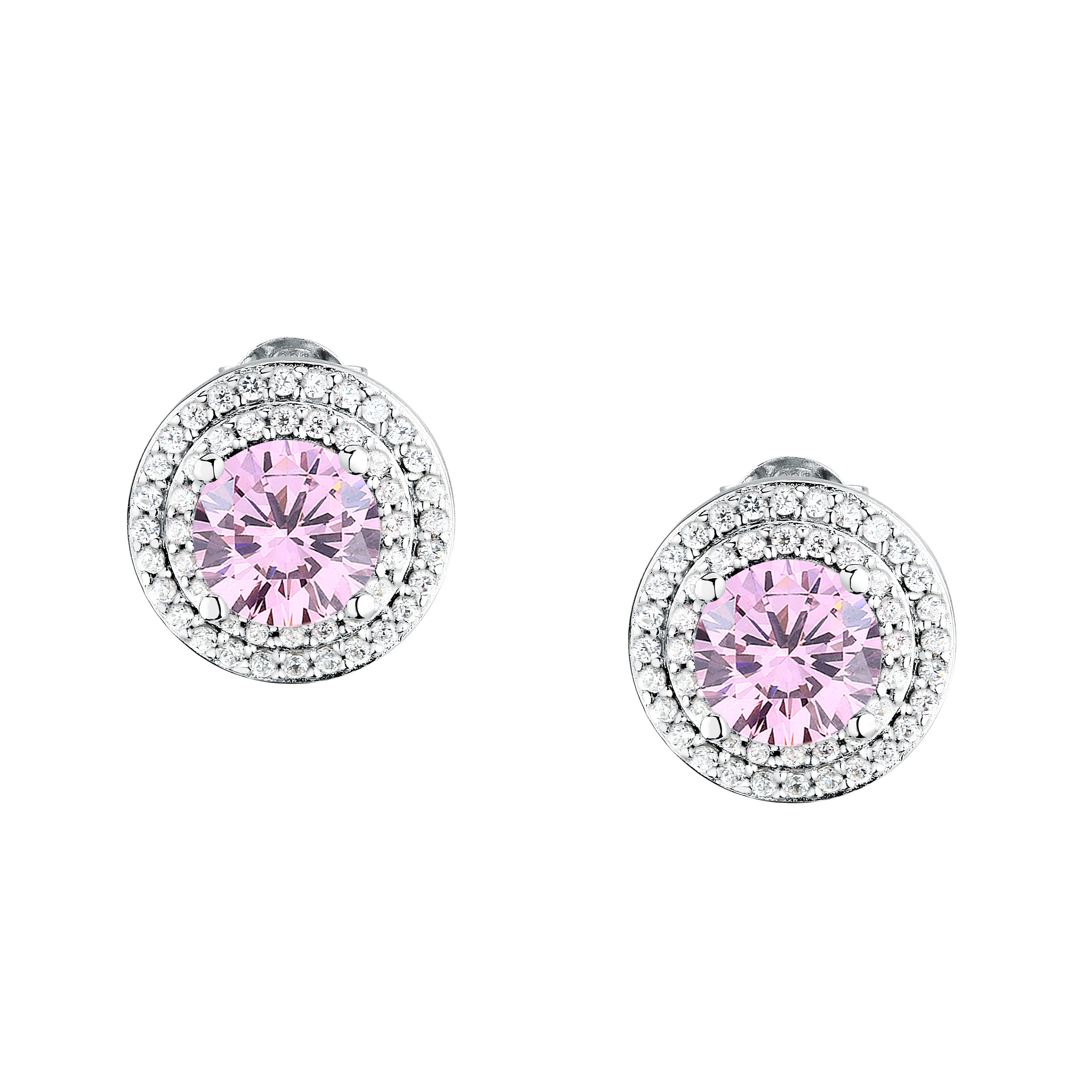 EARRINGS Rosette  MORELLATO Tesori Silver 925° with Zircon Stones SAIW273 - 