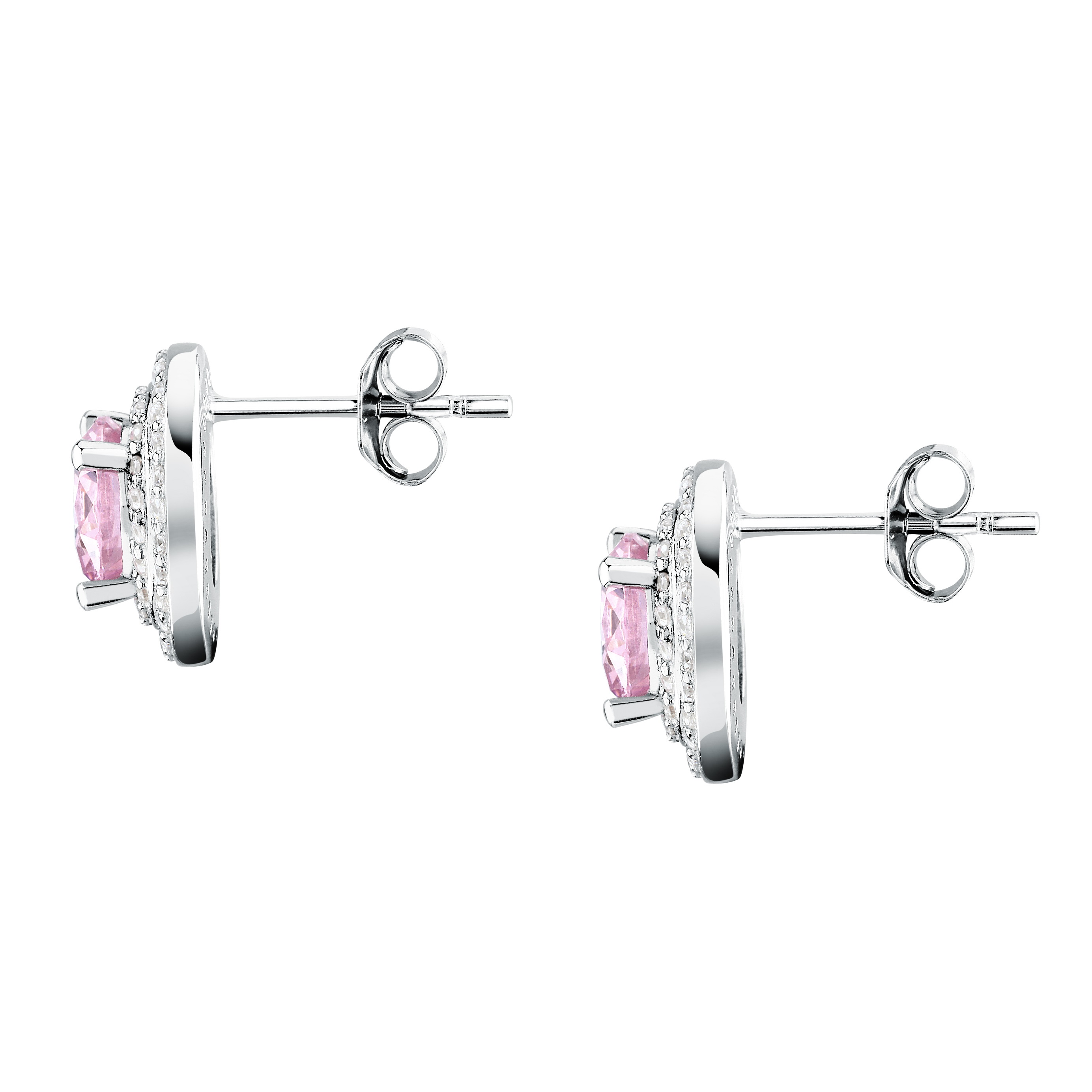 EARRINGS Rosette  MORELLATO Tesori Silver 925° with Zircon Stones SAIW273 - 3