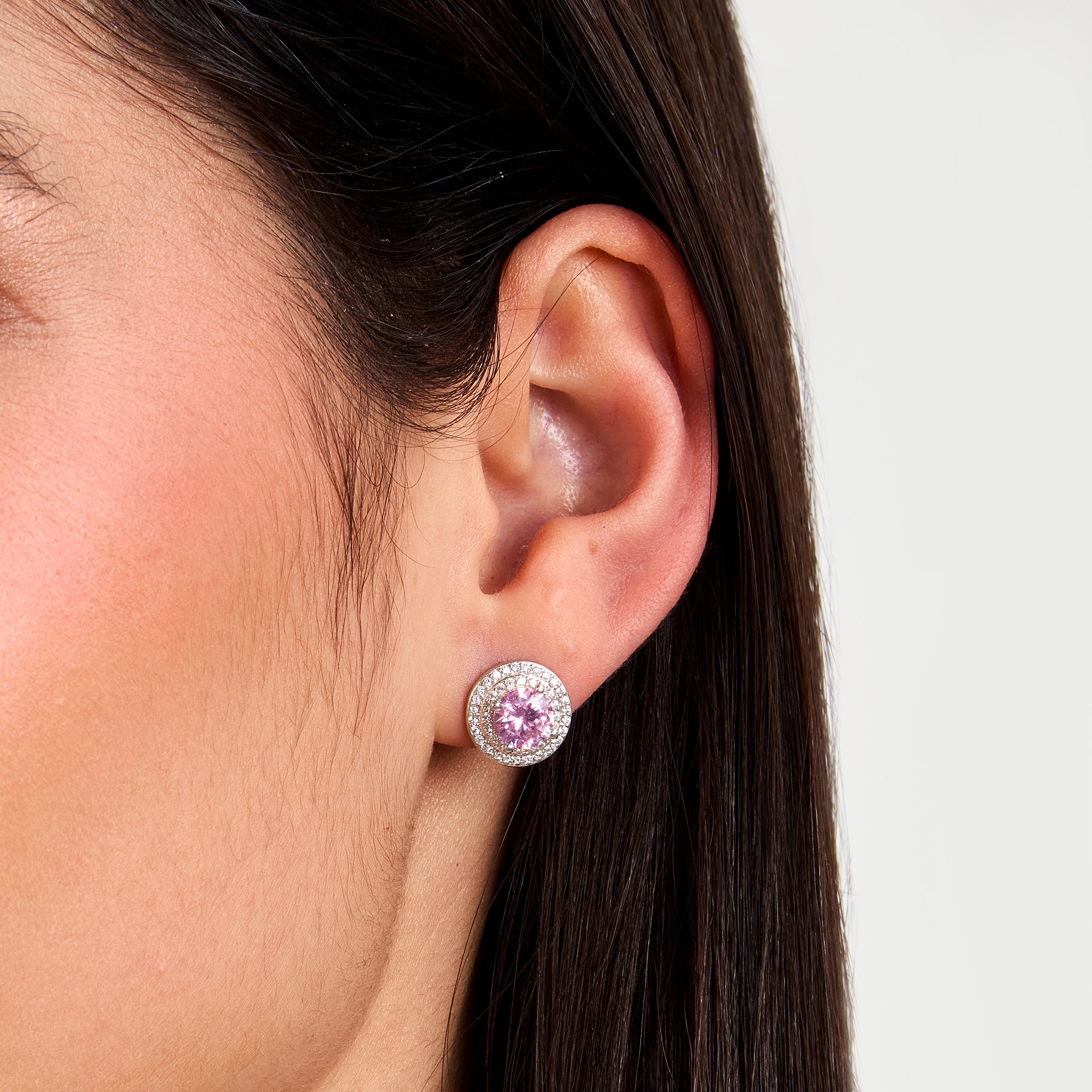 EARRINGS Rosette  MORELLATO Tesori Silver 925° with Zircon Stones SAIW273 - 4