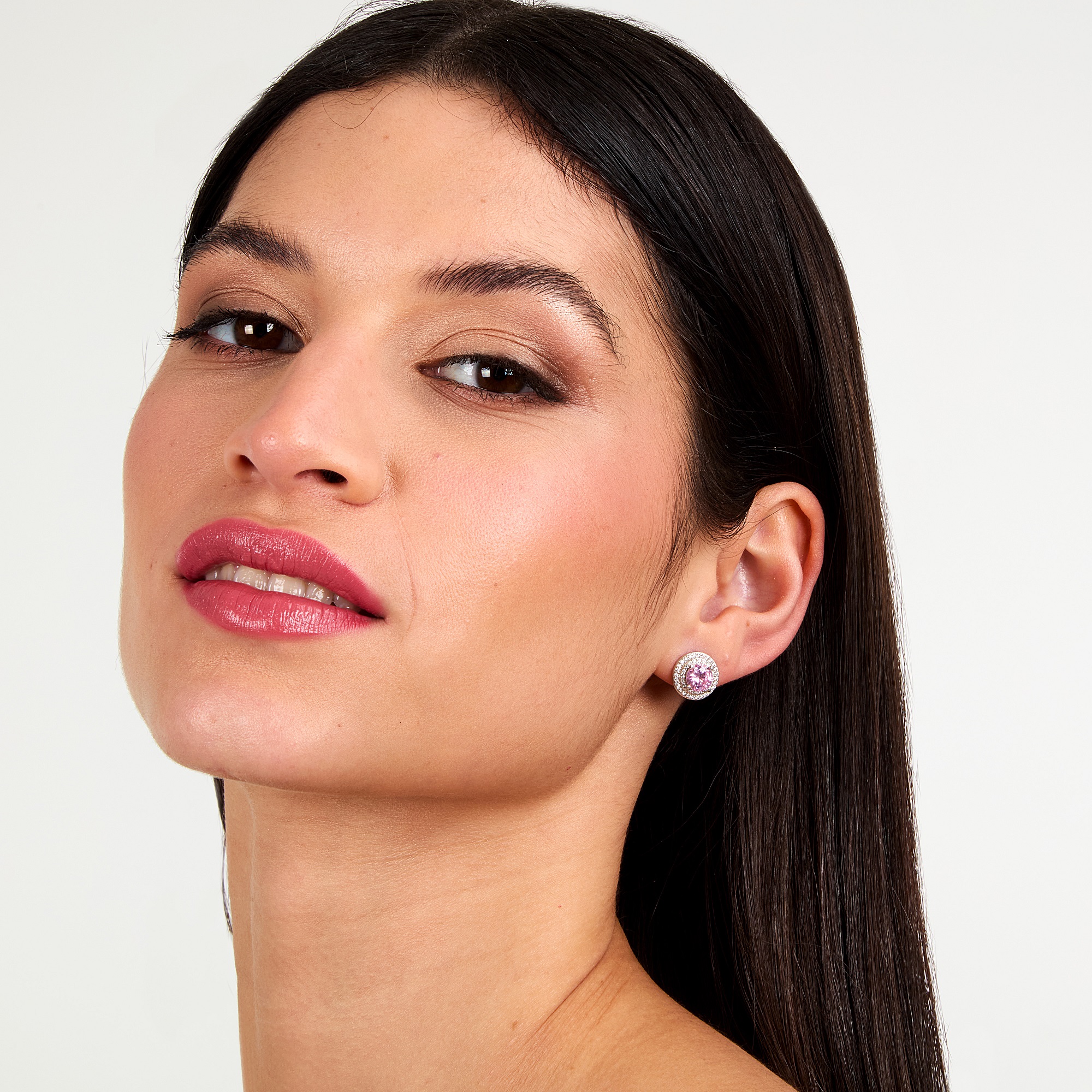EARRINGS Rosette  MORELLATO Tesori Silver 925° with Zircon Stones SAIW273 - 5