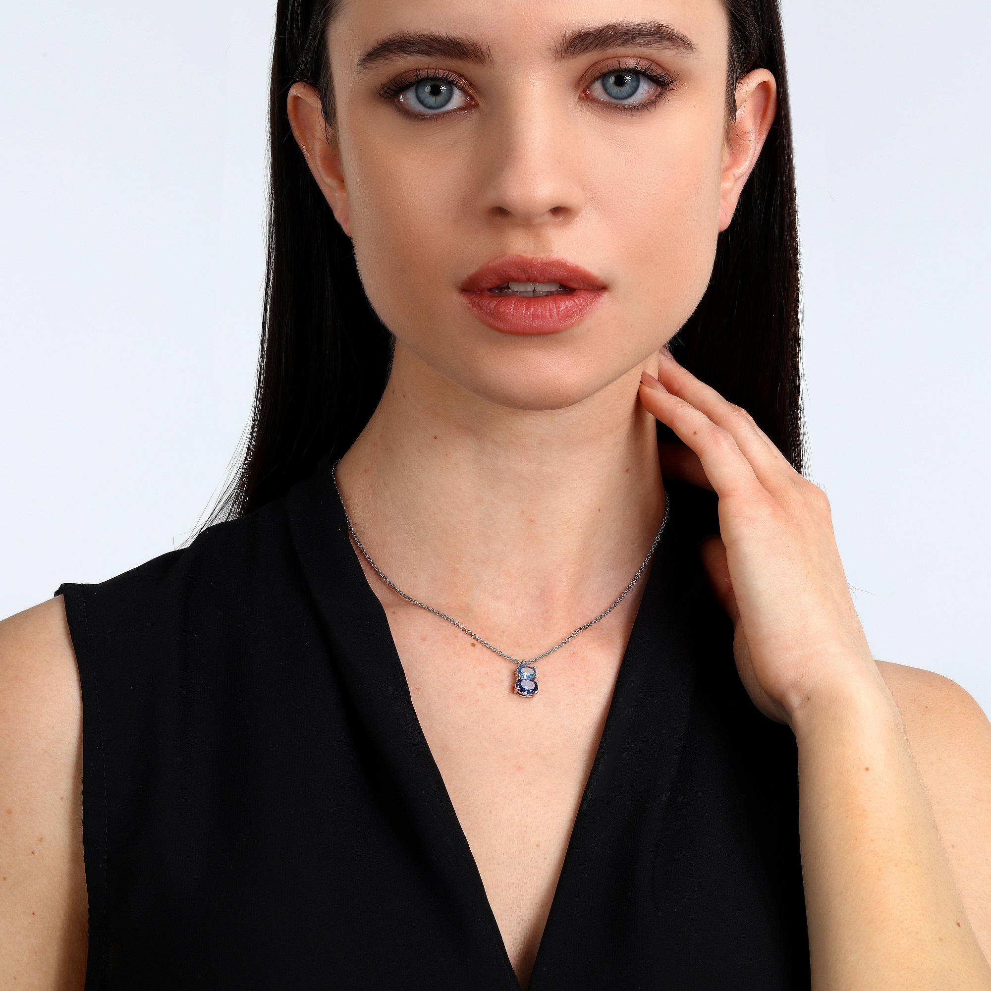 ΚΟΛΙΕ MORELLATO Colori από Ασήμι 925° με Πέτρες Ζιργκόν SAVY15 - 5