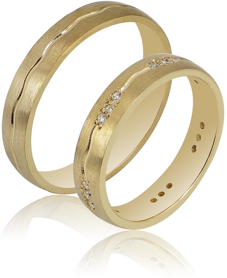 MASCHIO FEMMINA Sottile Plus  Collection Βέρες Κίτρινο Χρυσό SL100 - Κίτρινο Χρυσό