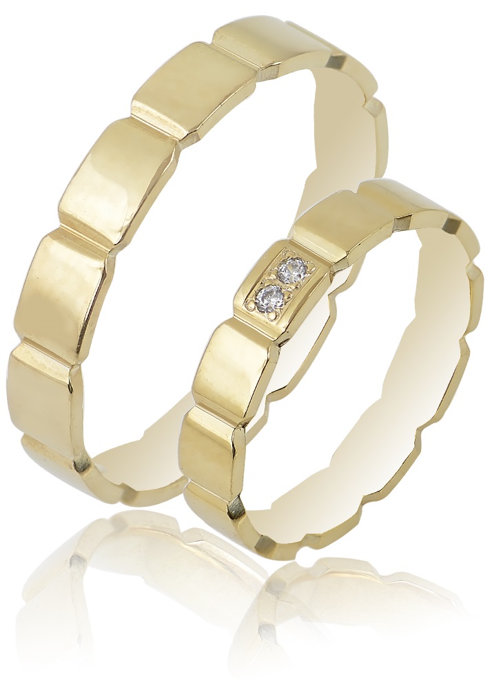 MASCHIO FEMMINA Sottile Plus  Collection Βέρες Κίτρινο Χρυσό SL113 - Κίτρινο Χρυσό