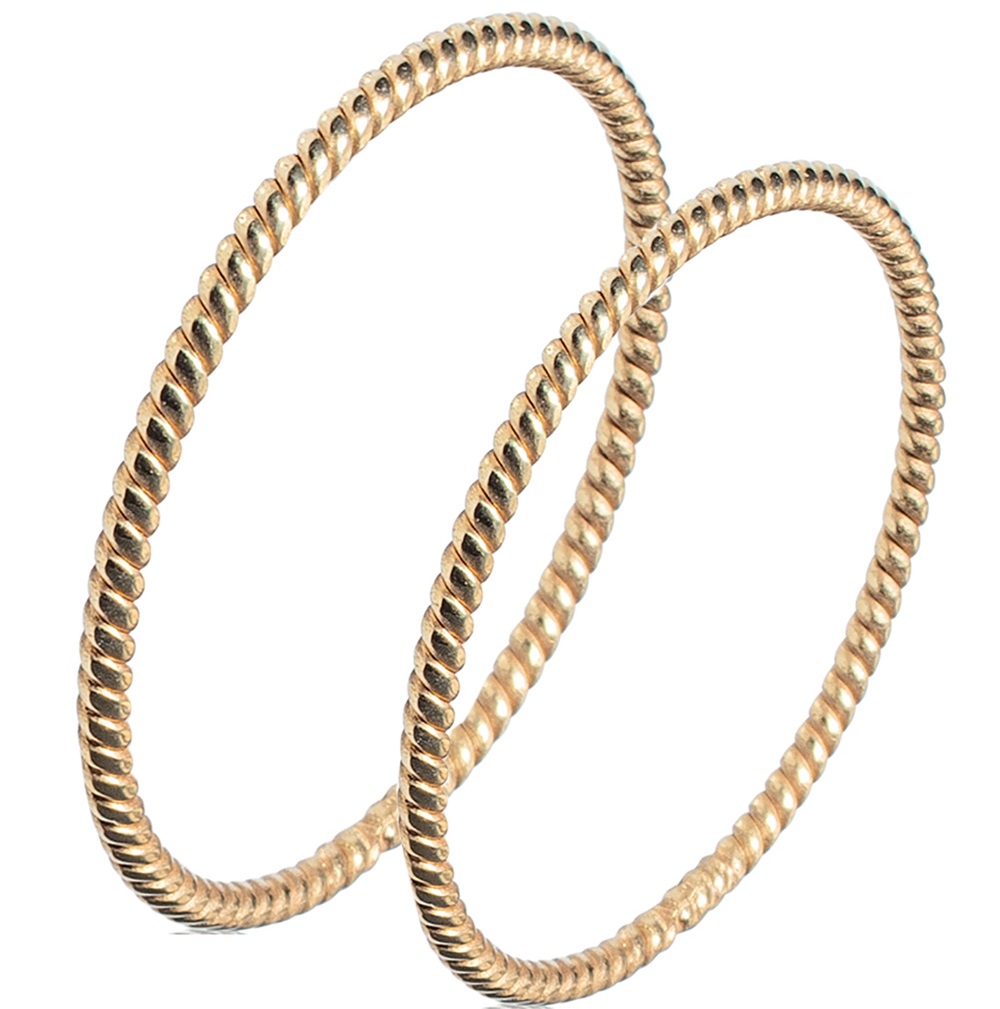 MASCHIO FEMMINA Sottile Collection Wedding Rings Yellow Gold SL34 - Yellow Gold