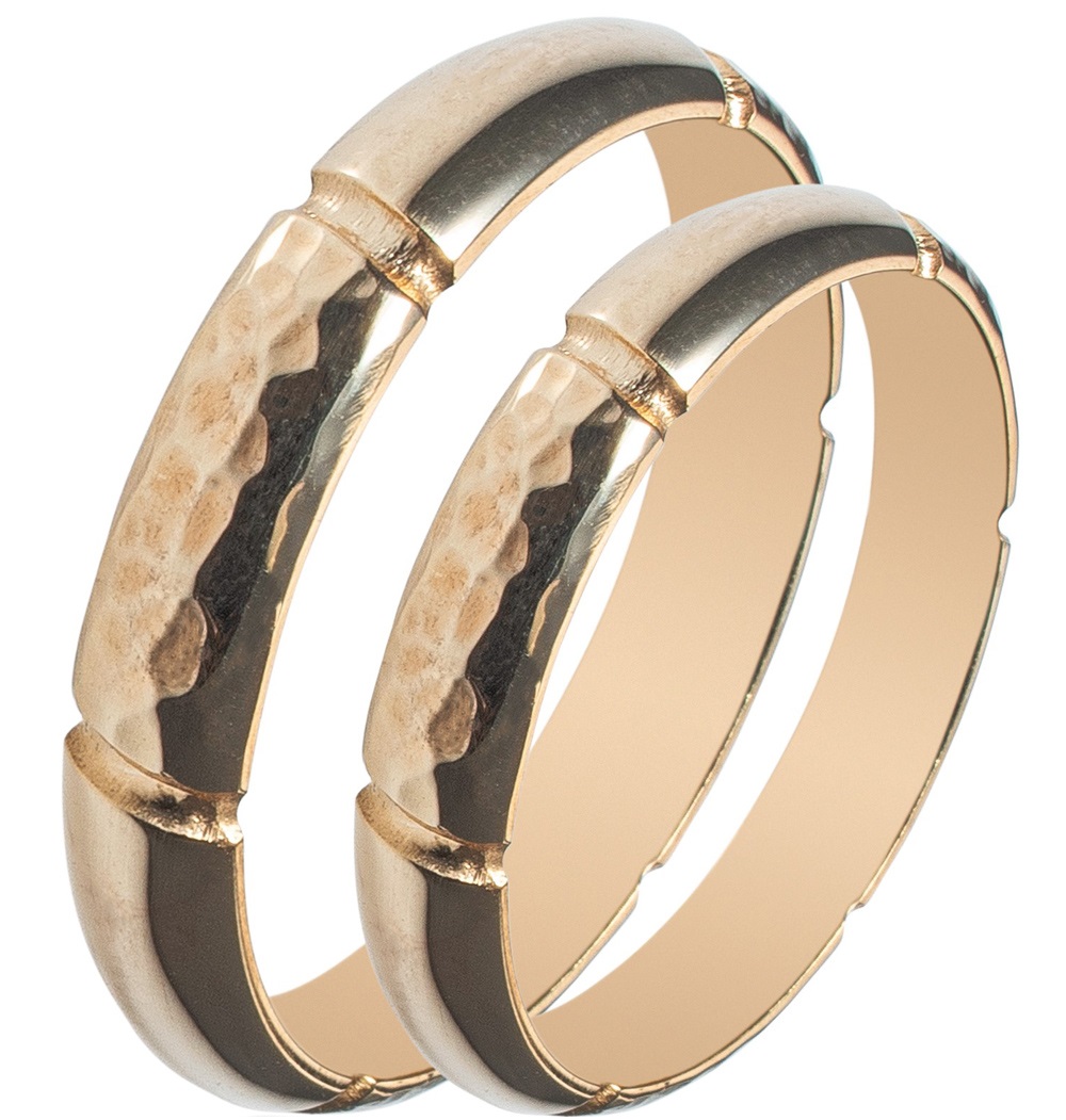 MASCHIO FEMMINA Sottile Collection Βέρες Κίτρινο Χρυσό SL64 - Κίτρινο Χρυσό