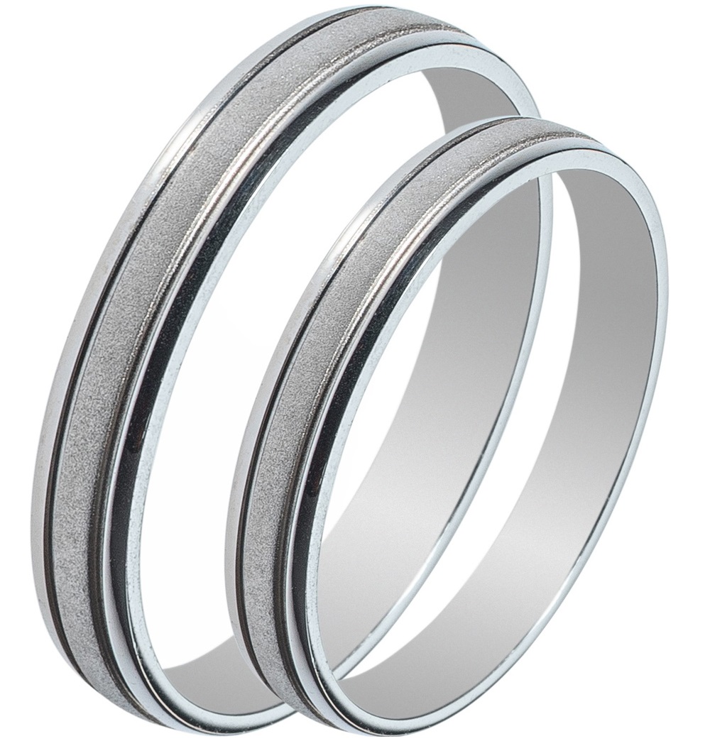 MASCHIO FEMMINA Sottile Collection Βέρες Λευκό Χρυσό SL66 - Λεύκο Χρυσό