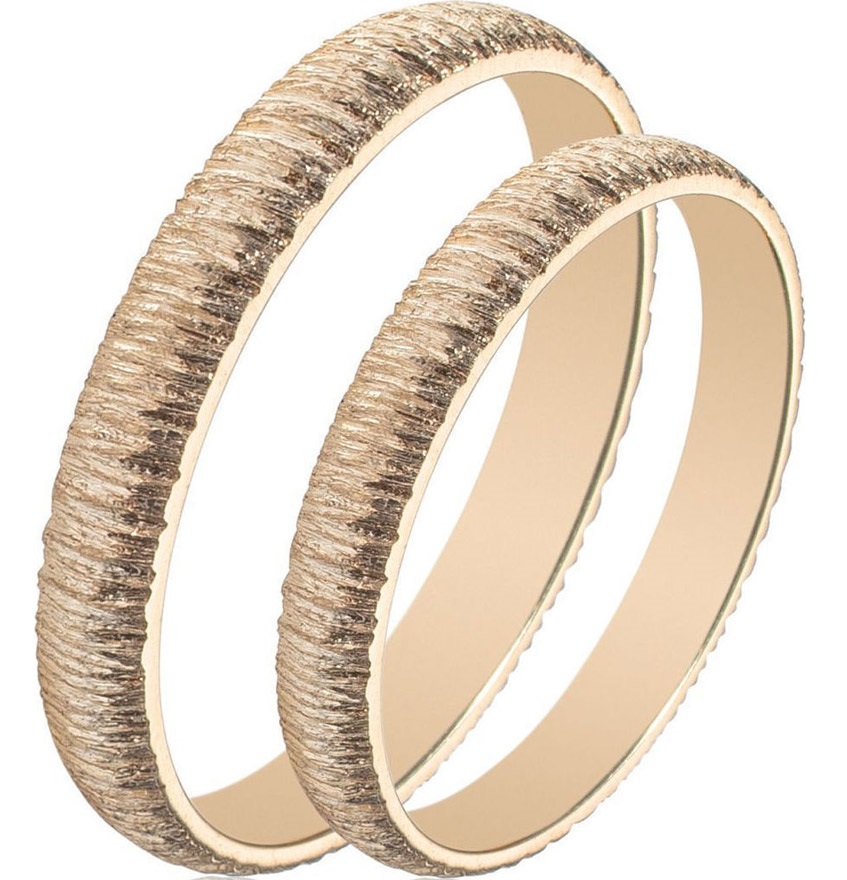 MASCHIO FEMMINA Sottile Collection Wedding Rings Yellow Gold SL89