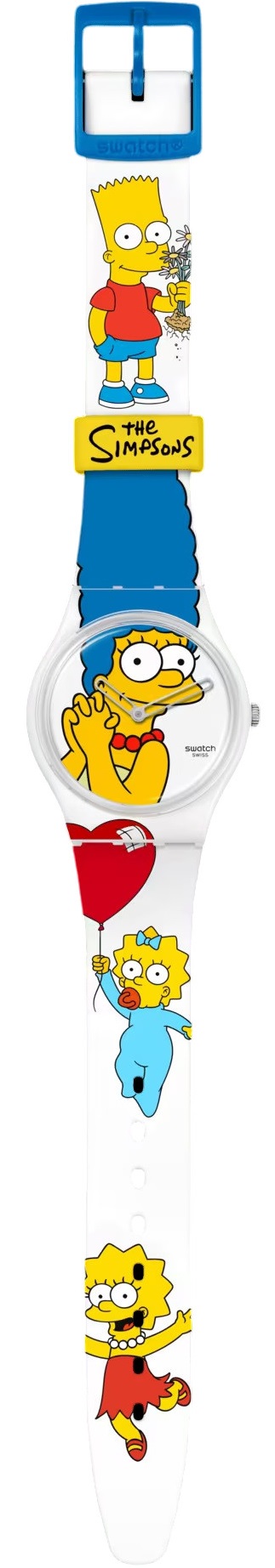 SWATCH Big Bold Bioceramic Best. Mom. Ever. 34mm White Silicone Strap SO28Z116 - 3