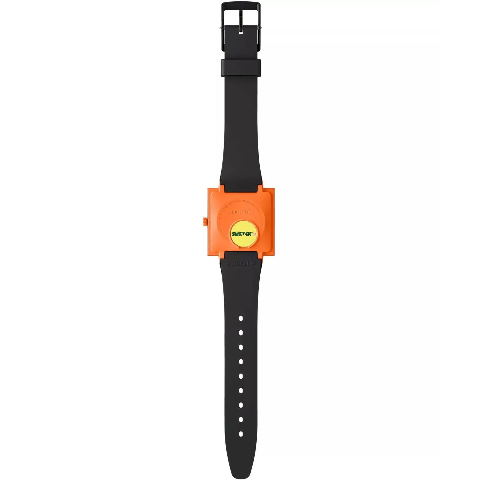 SWATCH Bioceramic Break Time 41.8mm Black Biosourced Strap SO34Z101 - 4