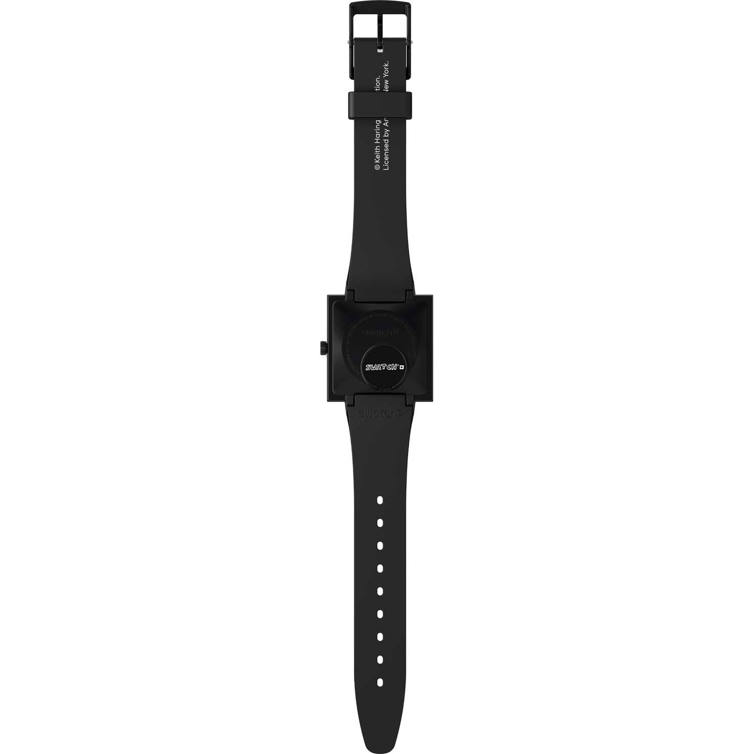 SWATCH Bioceramic Break Loose 41.8mm Black Biosourced Strap SO34Z103 - 4